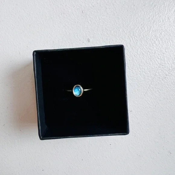 Catbird Oval Moonstone 14K Gold - Picture 6 of 7